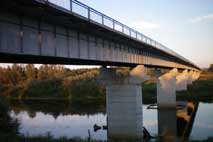 Мост через р. Сура в районе р.п. Сурское